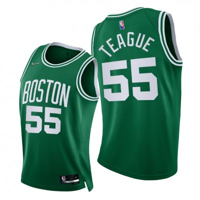 Nike Boston Celtics #55 Jeff Teague Youth 2021-22 75th Diamond Anniversary NBA Jersey Green